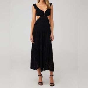 KARINA GRIMALDI | MARIGOT JACQUARD MAXI DRESS